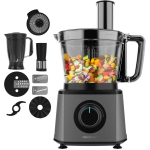 robot de bucatarie cecotec paprika 2000 full, 2000 w, capacitate 3.5l, blender 1.8l, 2 trepte de viteza