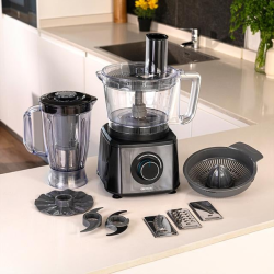 robot de bucatarie cecotec paprika 2000 full, 2000 w, capacitate 3.5l, blender 1.8l, 2 trepte de viteza