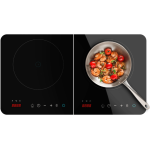 plita cu inductie 2 zone cecotec full magma double, 3500w, touch control, 10 niveluri