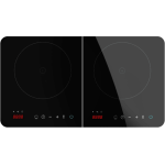 plita cu inductie 2 zone cecotec full magma double, 3500w, touch control, 10 niveluri