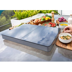 plita cu inductie 2 zone cecotec full magma double, 3500w, touch control, 10 niveluri