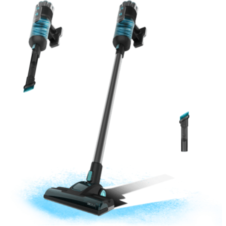 aspirator vertical cecotec conga 700 powerhead, perie motorizata, putere 615w, 18000 pa, rezervor 500ml