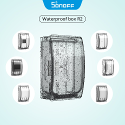 carcasa rezistenta la apa sonoff box r2