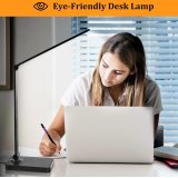 lampa de birou led rovo 5502p, lumina veghe, 5 moduri de lumina, 4 intensitati, 6w, control touch, usb