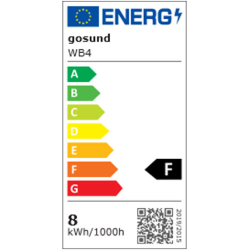 bec led rgb smart gosund wb4, rgb+cw, 9w, control din aplicatie