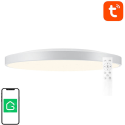 plafoniera cu led gosund lb11, rgb+cw, 32cm, 24w,1920lm,  telecomanda, control aplicatie