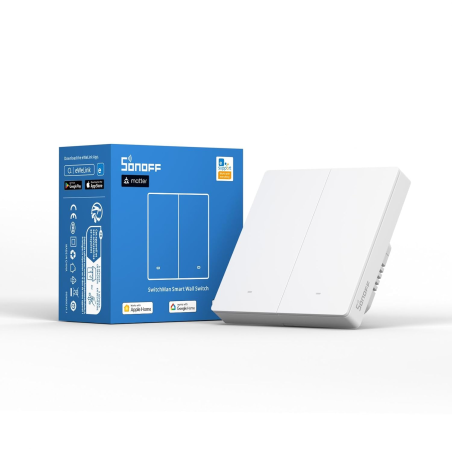 intrerupator smart sonoff m5-2c-86w, wifi, 10a, matter, 2 canale