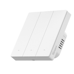 intrerupator smart sonoff m5-3c-86w, wifi, 6a, matter, 3 canale