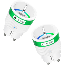 set 2 prize inteligente wifi nous a8m, 16a - matter