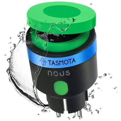 priza inteligenta wifi pentru exterior nous a6t, ip44, 16a - tasmota