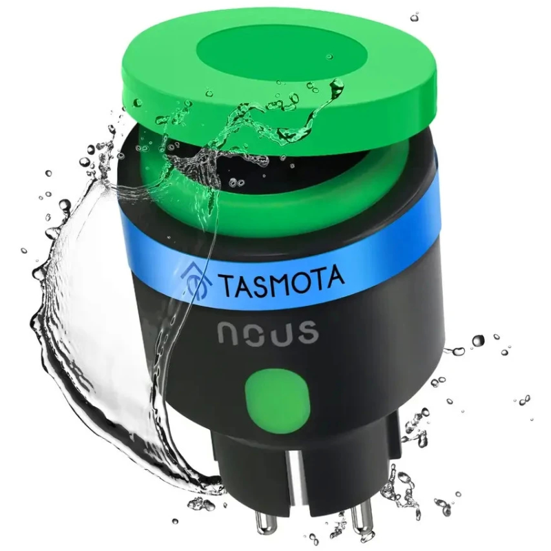 priza inteligenta wifi pentru exterior nous a6t, ip44, 16a - tasmota