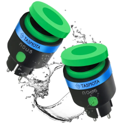 set 2 prize inteligente wifi pentru exterior nous a6t, ip44, 16a - tasmota