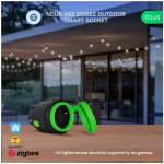 priza inteligenta wifi pentru exterior nous a6z,16a - zigbee 3.0, monitorizare energie, ip44
