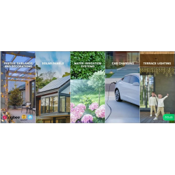 priza inteligenta wifi pentru exterior nous a6z,16a - zigbee 3.0, monitorizare energie, ip44