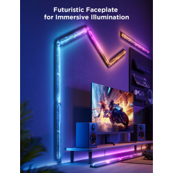 set 4+1 bara led govee gaming wall light, h6063, rgbic, smart, sincronizare muzica, wifi, alexa, google assistant