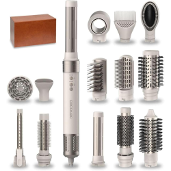 ondulator multistyler cecotec bamba ceramiccare 14 in 1 airglam, placa de indreptat si ondulator cu tehnologia coanda, uscator 1