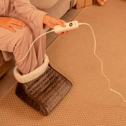 incalzitor picioare cecotec heatconfort, 100 w, 3 niveluri de temperatura, oprire automata