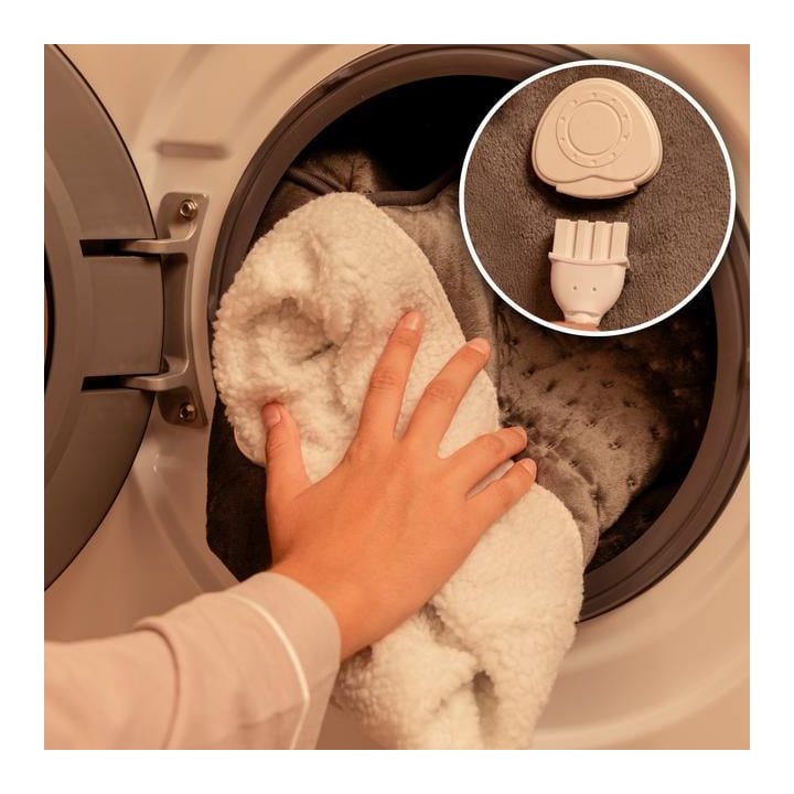 incalzitor picioare cecotec heatconfort, 100 w, 3 niveluri de temperatura, oprire automata