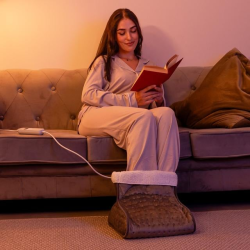 incalzitor picioare cecotec heatconfort, 100 w, 3 niveluri de temperatura, oprire automata