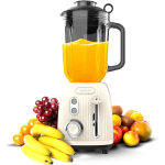 blender cecotec power black titanium retrobeige, 1200w, bol sticla 1.5l blender cecotec power black titanium retrobeige, 1200w, bol sticla 1.5l