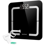 cantar de baie digital cecotec 4090 surface precision 9500 smart healthy, ecran lcd, maxim 180 kg, tenbia, four precision, babyw