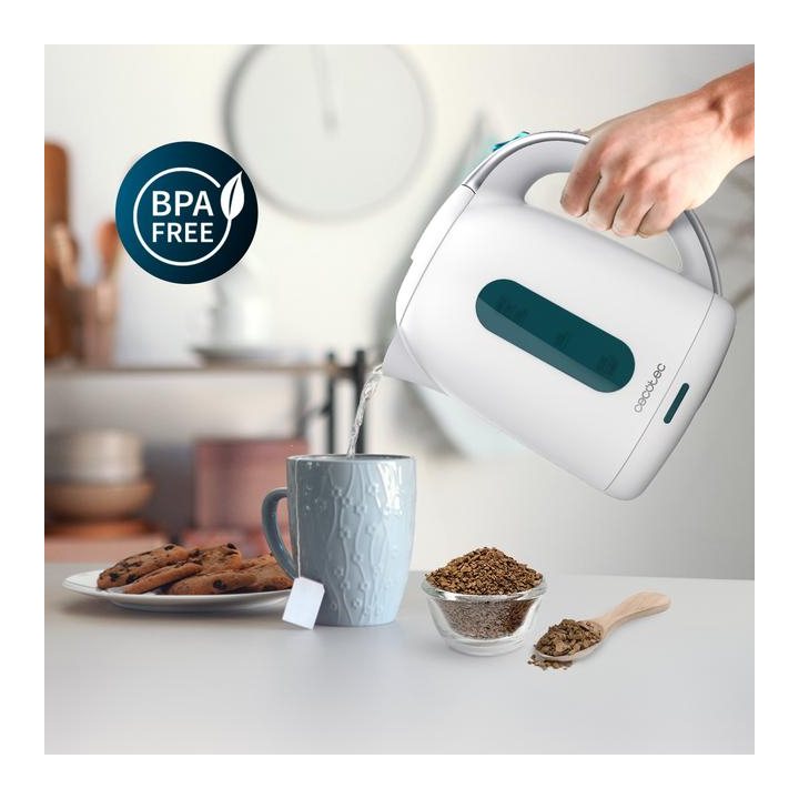 fierbator cecotec thermosense 180, 2200 w, 1.7l, fara bpa, oprire automata