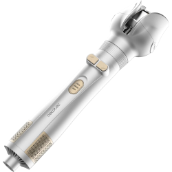 set perie rotativa de par cu aer cecotec ceramiccare 6in1 gyro, 1100w, uscator, perie electrica, ondulator