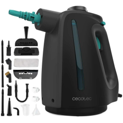 aparat de curatat cu abur cecotec hydrosteam 1300 rapid max, 3 bari, 16 accesorii, putere 1350w, debit de abur 32g min