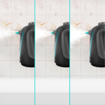 aparat de curatat cu abur cecotec hydrosteam 1300 rapid max, 3 bari, 16 accesorii, putere 1350w, debit de abur 32g min