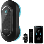 robot curatare geamuri cu pulverizator cecotec windroid 1090 double spray, smart, 3 in 1, control aplicatie, telecomanda, 12 mop