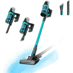 aspirator vertical cecotec conga rockstar 1500 horizon x-treme, 215w, autonomie 60min, acumulator 33,6 v, rezervor 600ml