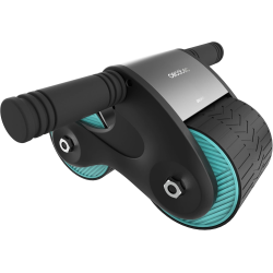roata abdominala cu revenire cecotec drumfit ab fit, covoras antialunecare inclus