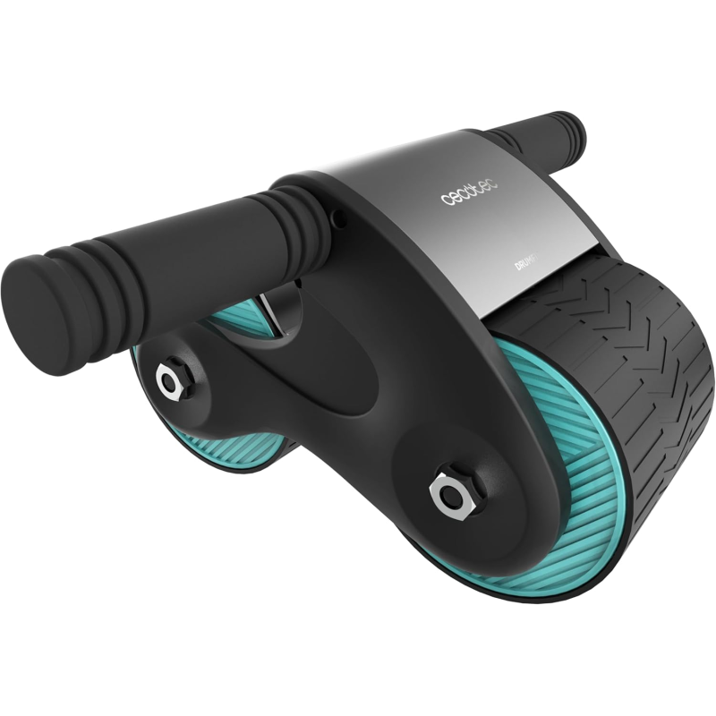 roata abdominala cu revenire cecotec drumfit ab fit, covoras antialunecare inclus