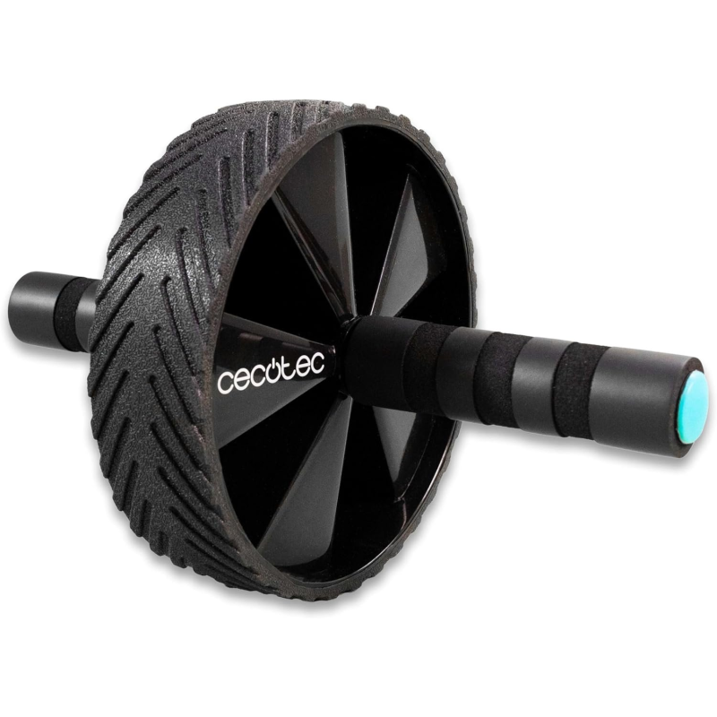 roata abdominala cecotec drumfit ab, covoras antialunecare inclus