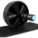 roata abdominala cecotec drumfit ab, covoras antialunecare inclus
