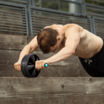 roata abdominala cecotec drumfit ab, covoras antialunecare inclus