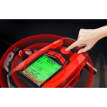 lanterna pentru bicicleta 4 in 1 superfire bm01, 300 lumeni, afisare viteza, km, temperatura, display cu afisaj, 5 functii,