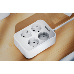 prelungitor tessan ts-ps01de, 4 prize, 2 x usb-a, 1x usb-c, incarcare rapida 25w prelungitor tessan ts-ps01de, 4 prize, 2 x usb-a, 1x usb-c, incarcare rapida 25w