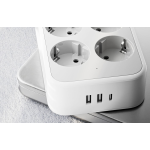 prelungitor tessan ts-ps02de, 6 prize, 2 x usb-a, 1x usb-c, incarcare rapida 25w