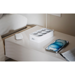 prelungitor tessan ts-ps02de, 6 prize, 2 x usb-a, 1x usb-c, incarcare rapida 25w