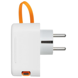 adaptor priza tessan ts-332, 1 priza, 1 port usb-c, 1 port usb, 10a
