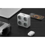 adaptor priza tessan ts-302-de-c, 4 prize, 2 x usb-a, 1x usb-c, 10a