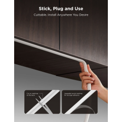 banda led govee cob h61e5 pro, 3m, rgbic+w, 1260 leds m,  alexa, google asistant, matter, bluetooth, wi-fi