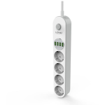 prelungitor ldnio se4432, 4 prize, 4 x usb-a, pd quick charge, 17w, 2m