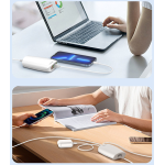 incarcator retea ldnio a6573c, 5x usb, 65 w, 1,5 m (alb)