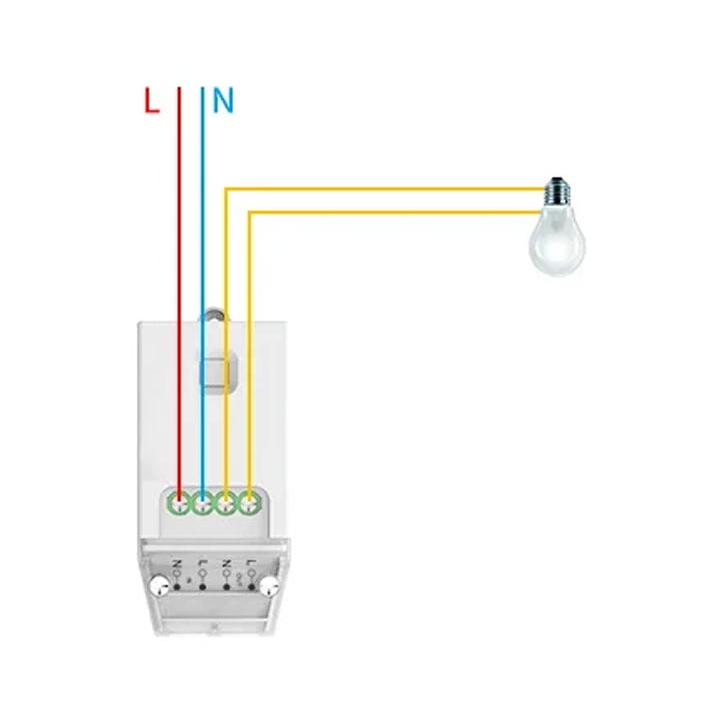 releu smart rovo erc609 kinetic, 1 canal, 5a, wifi + rf433, tuya