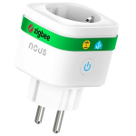 priza inteligenta wifi nous a7z,16a - zigbee 3.0, monitorizare consum, compatibila alexa google