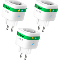 set 3 prize inteligenta wifi nous a7z,16a - zigbee 3.0, monitorizare consum, compatibila alexa google