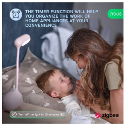 set 4 prize inteligenta wifi nous a7z,16a - zigbee 3.0, monitorizare consum, compatibila alexa google