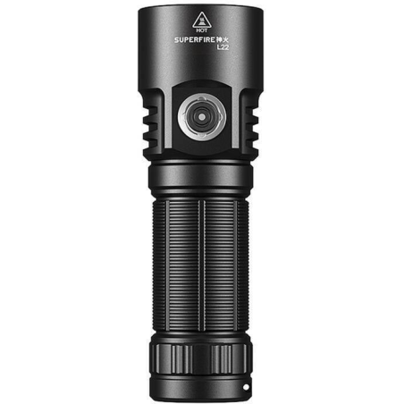 lanterna led superfire l22, 5000lm, 300m, 60w, ip44